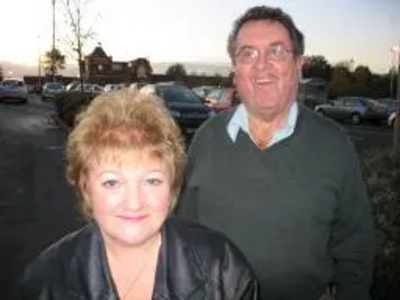 Councillor Peter Rush with campaigner Doreen Brophy-Lee delighted over the consultation.