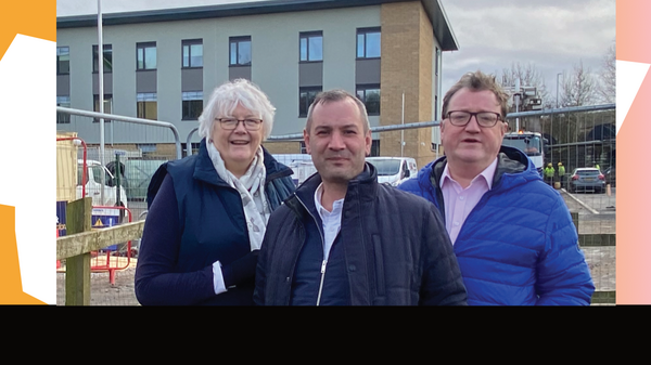 Councillors Irene Davidson, Andy Kelly and Dave Bamford