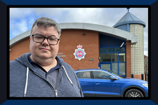 Tom Shaw at Heywood Police Station