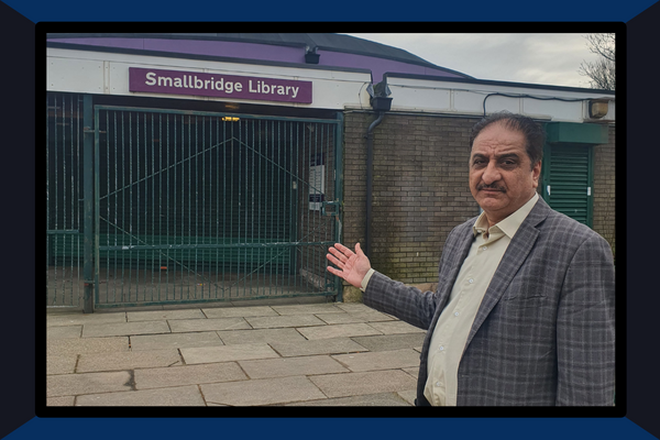 Zulfiqar at a library