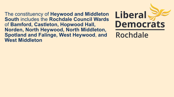 Heywood and Middleton North Constituency